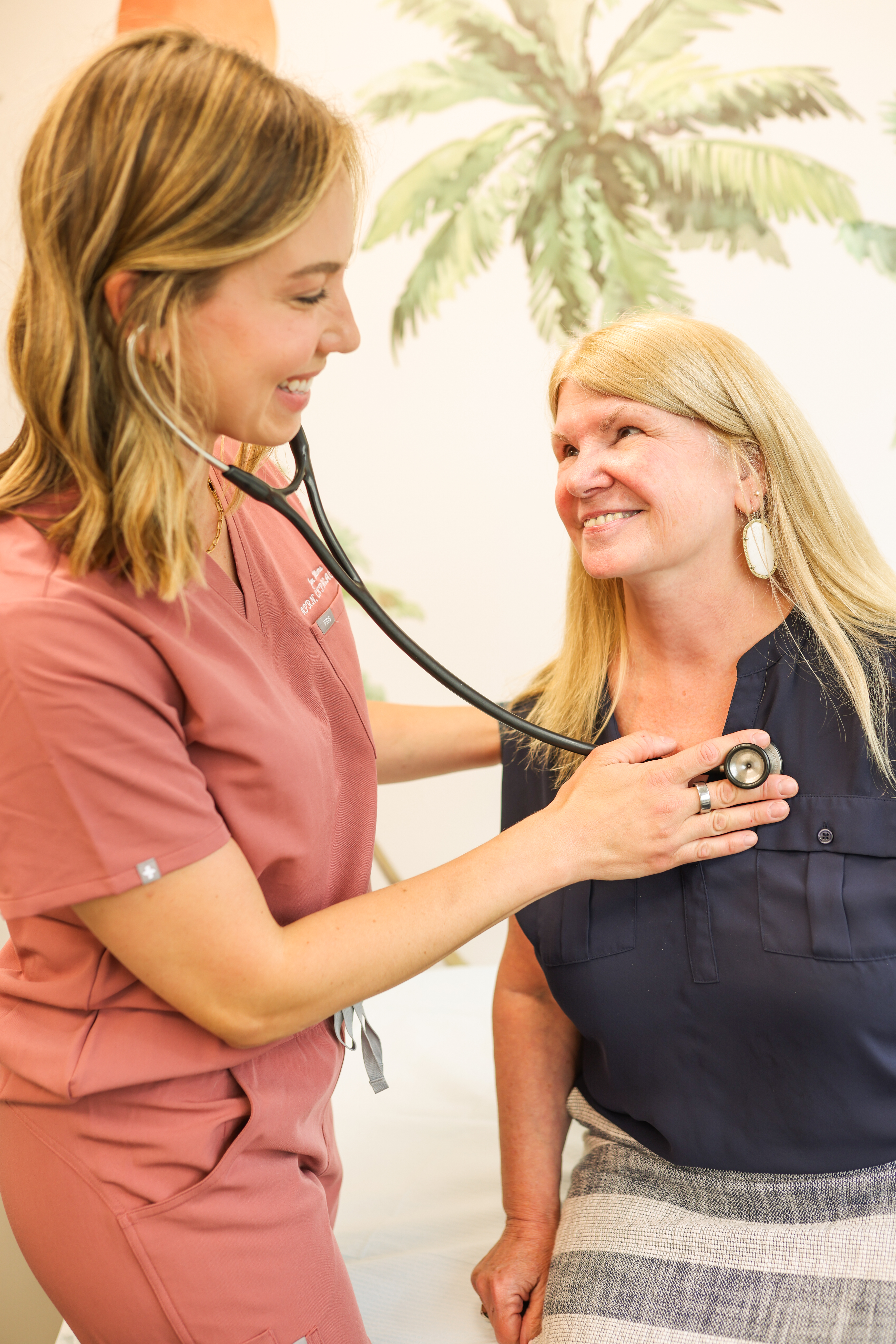 Doctor consulting with a patient